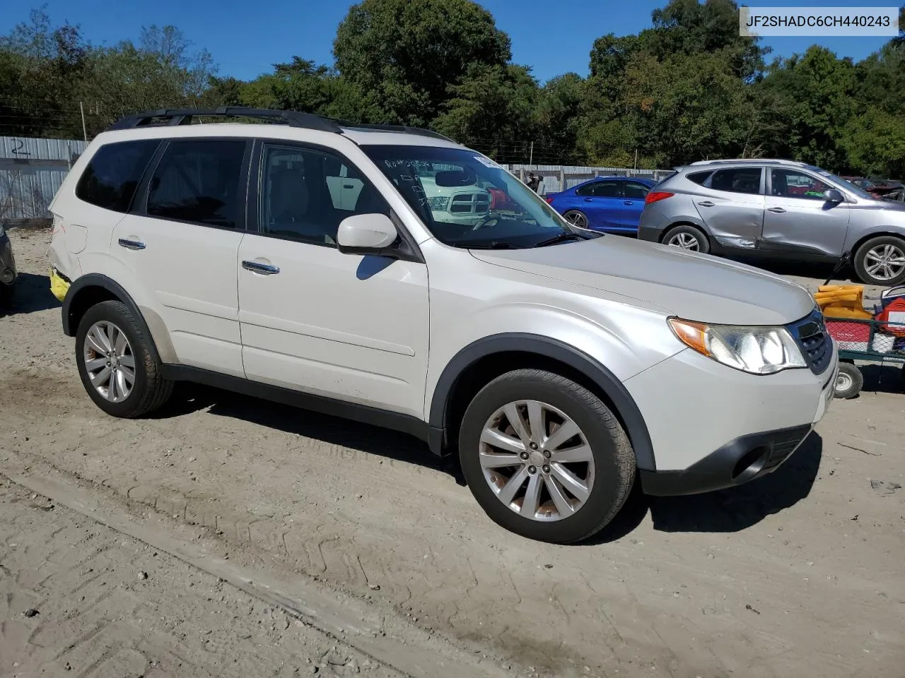 2012 Subaru Forester 2.5X Premium VIN: JF2SHADC6CH440243 Lot: 74544964