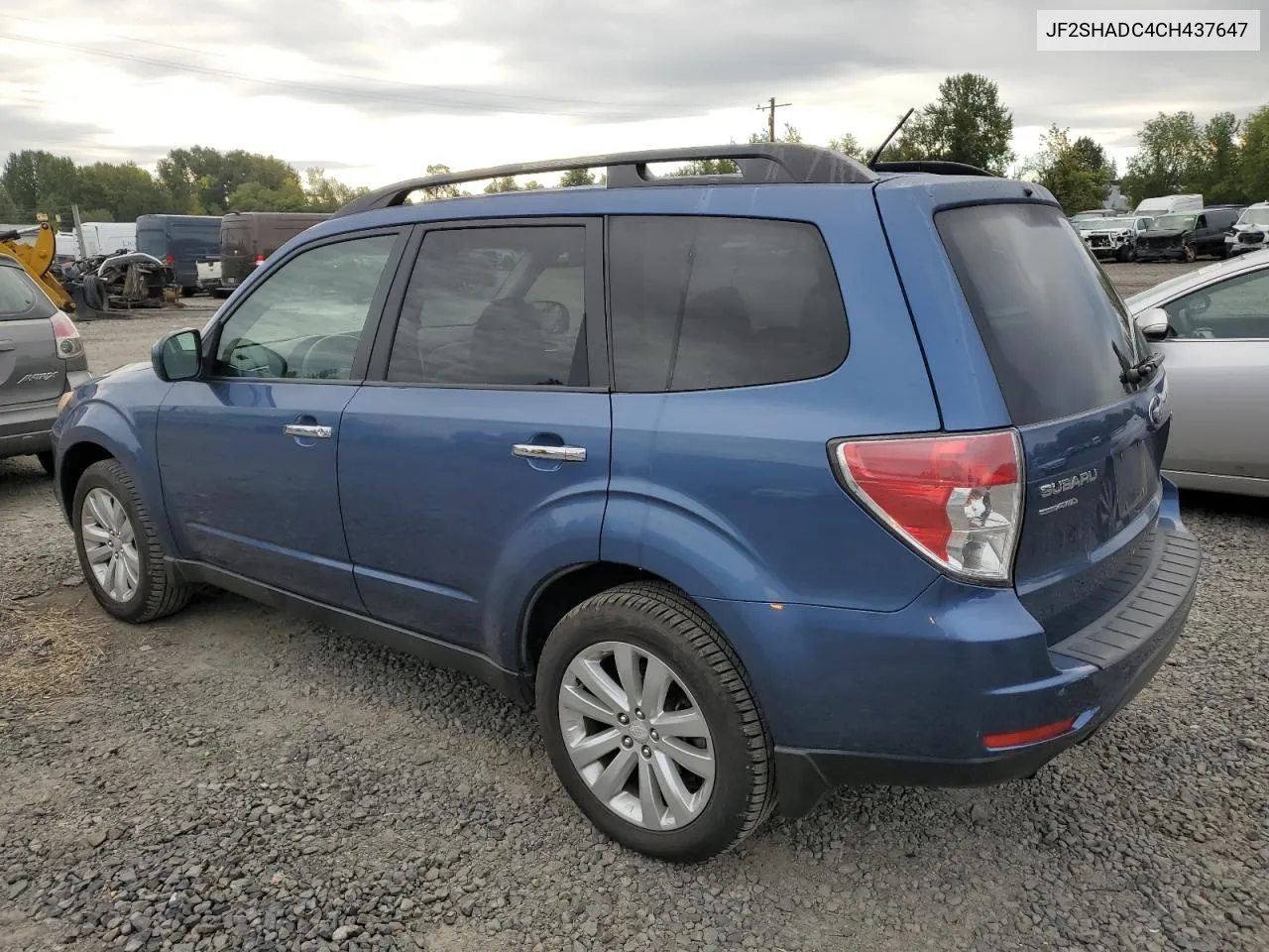 2012 Subaru Forester 2.5X Premium VIN: JF2SHADC4CH437647 Lot: 75020914