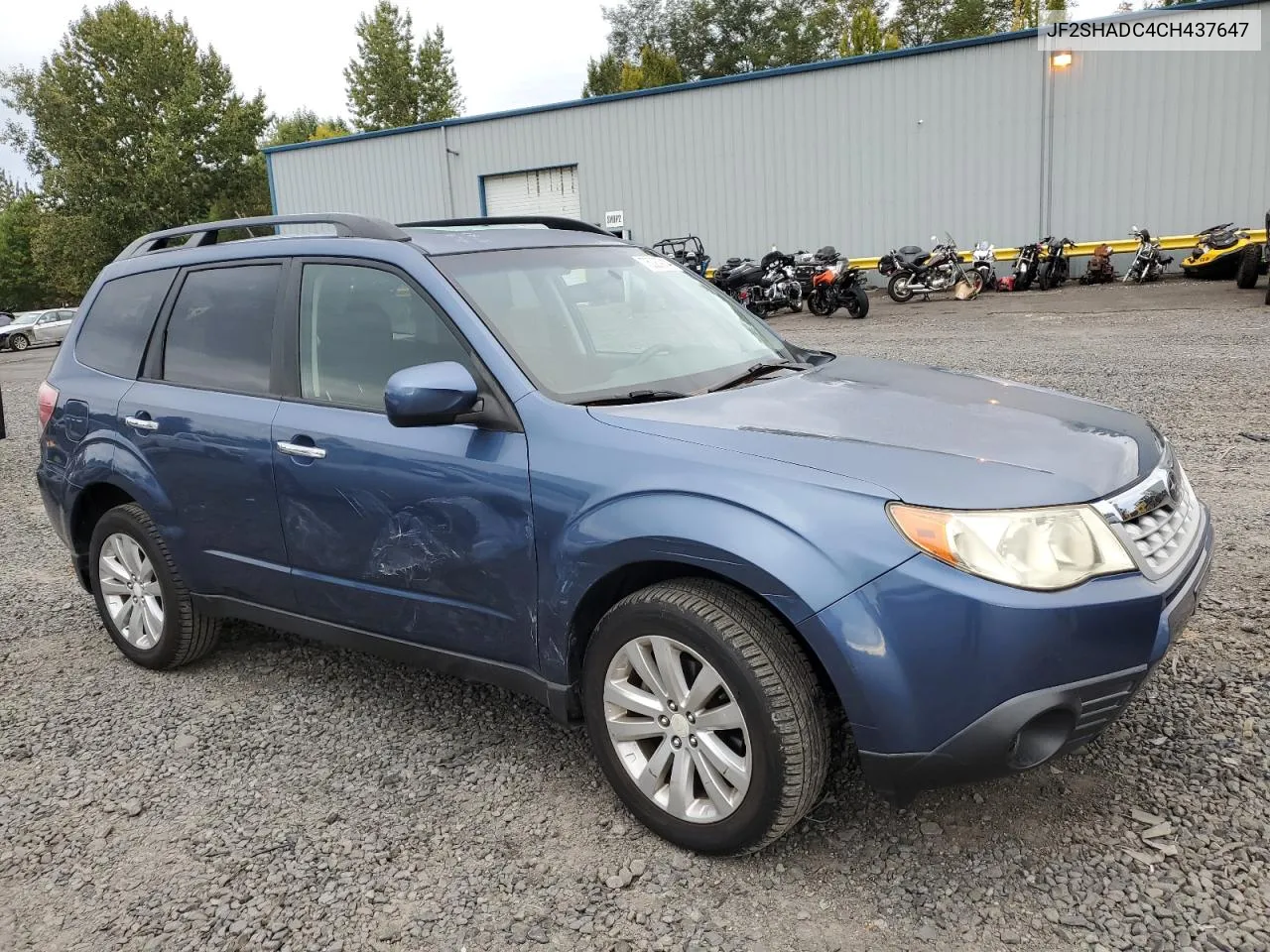 2012 Subaru Forester 2.5X Premium VIN: JF2SHADC4CH437647 Lot: 75020914