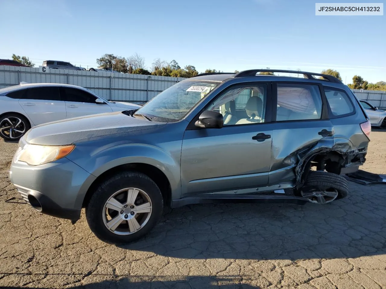 2012 Subaru Forester 2.5X VIN: JF2SHABC5CH413232 Lot: 75330294