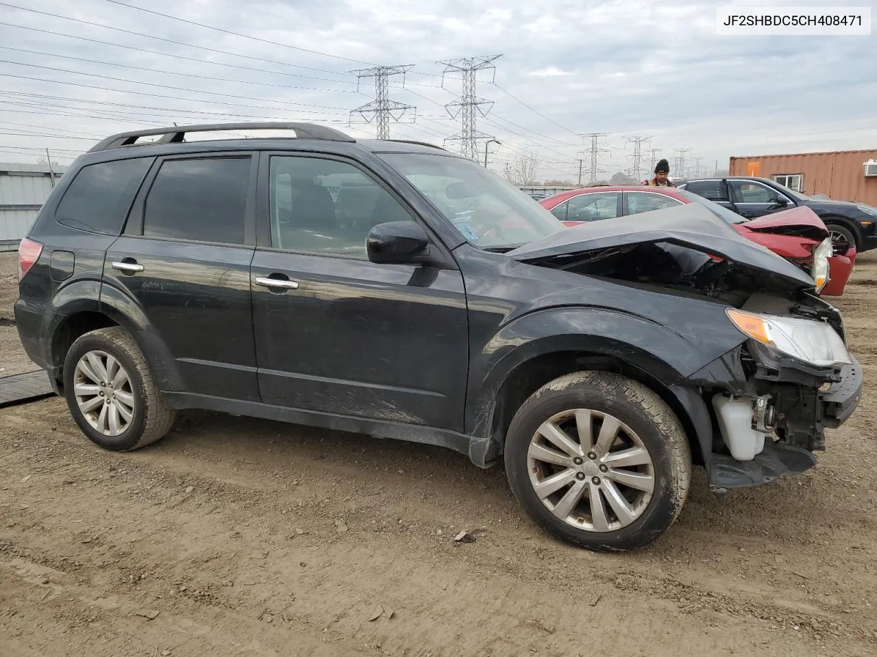 2012 Subaru Forester 2.5X Premium VIN: JF2SHBDC5CH408471 Lot: 77834714