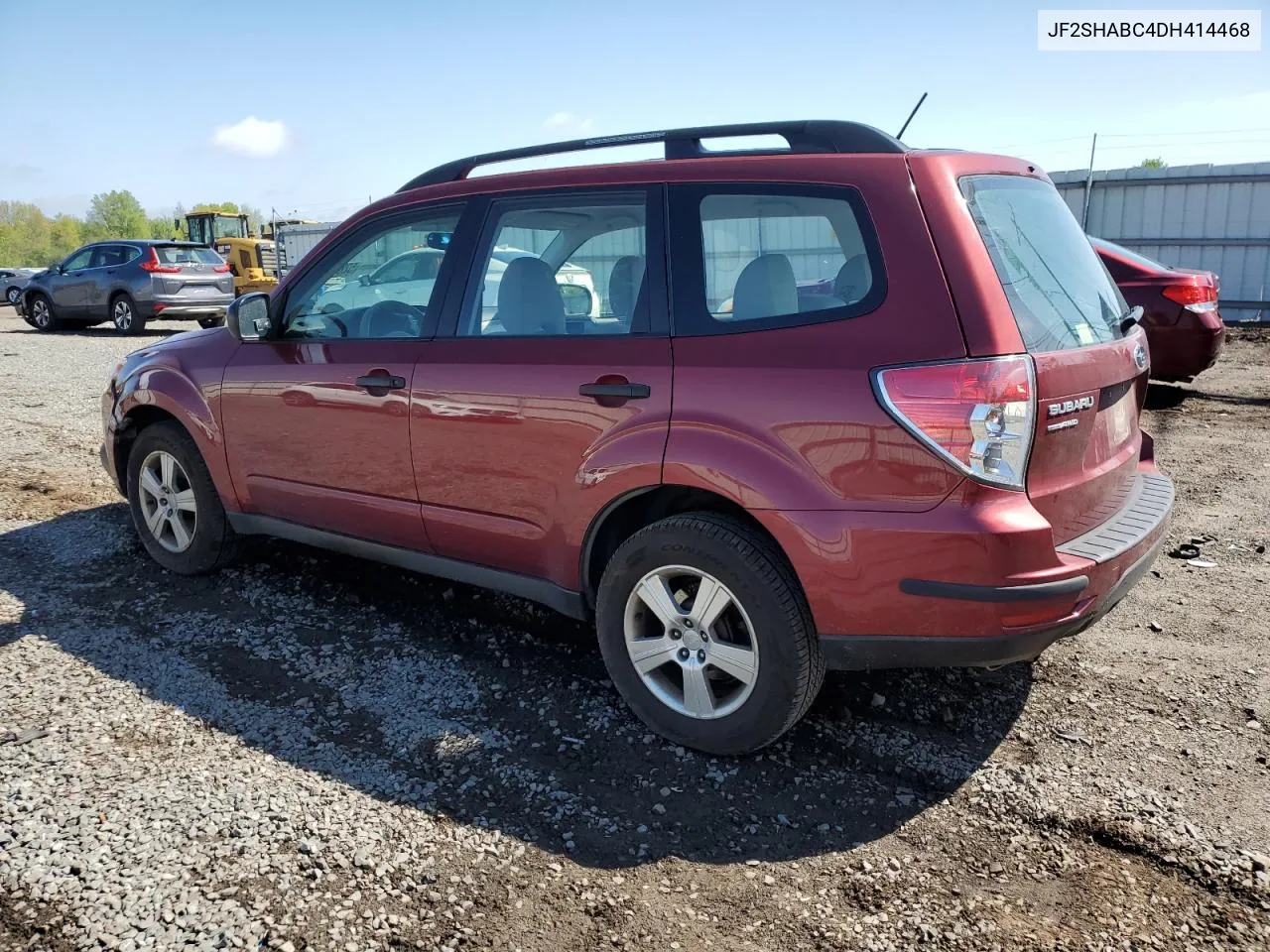 2013 Subaru Forester 2.5X VIN: JF2SHABC4DH414468 Lot: 52898964