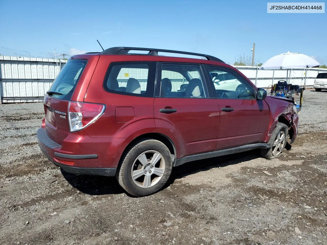 JF2SHABC4DH414468 2013 Subaru Forester 2.5X