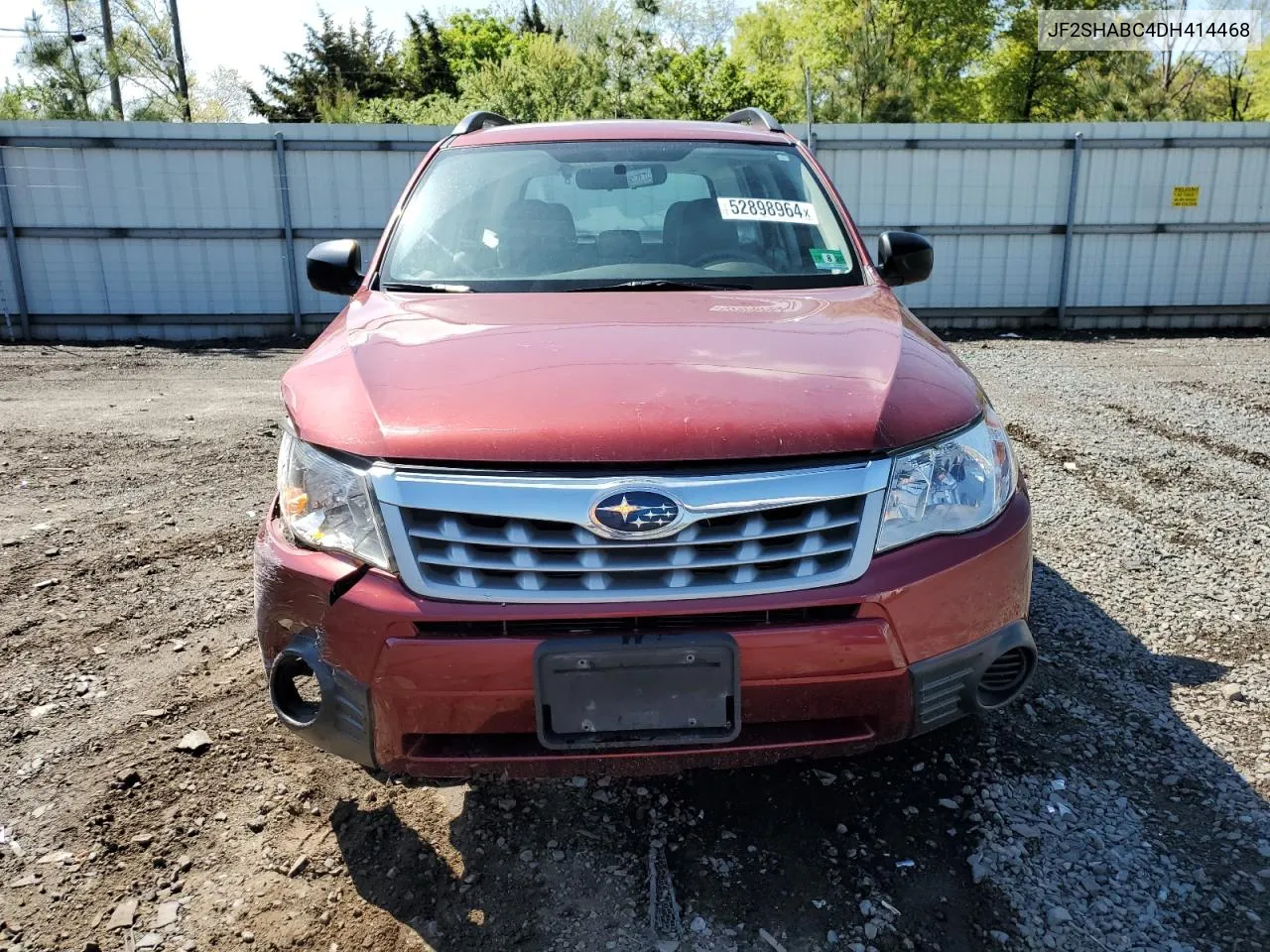 2013 Subaru Forester 2.5X VIN: JF2SHABC4DH414468 Lot: 52898964