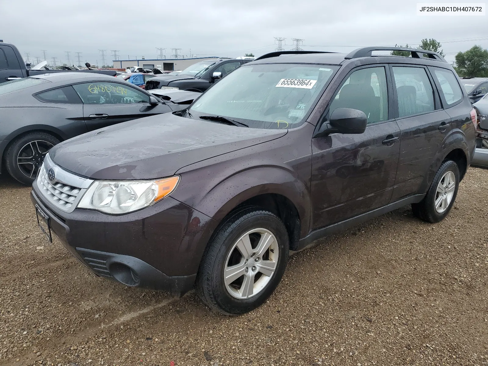 2013 Subaru Forester 2.5X VIN: JF2SHABC1DH407672 Lot: 65563964