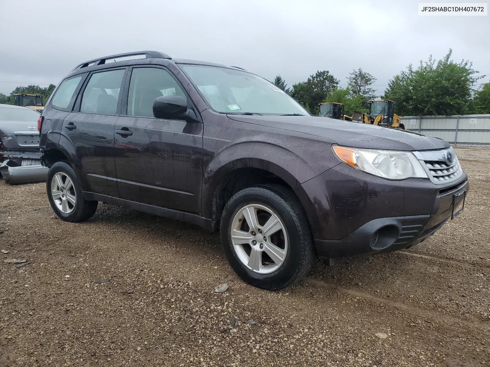 JF2SHABC1DH407672 2013 Subaru Forester 2.5X