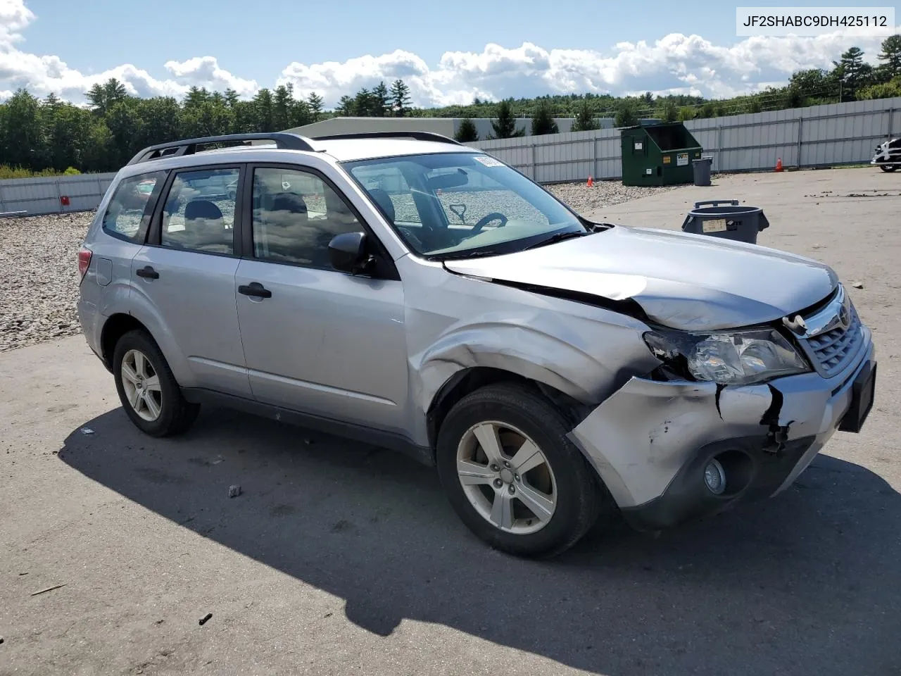 2013 Subaru Forester 2.5X VIN: JF2SHABC9DH425112 Lot: 66010704