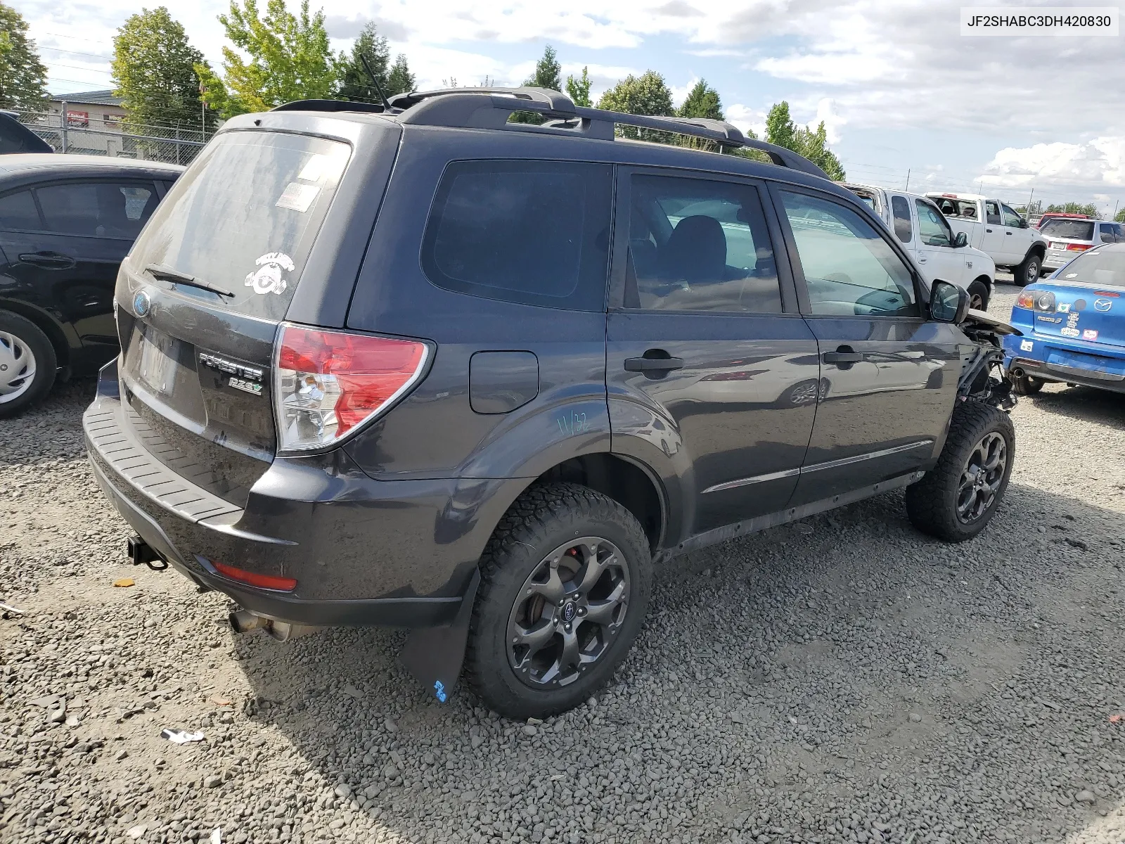 2013 Subaru Forester 2.5X VIN: JF2SHABC3DH420830 Lot: 67166104