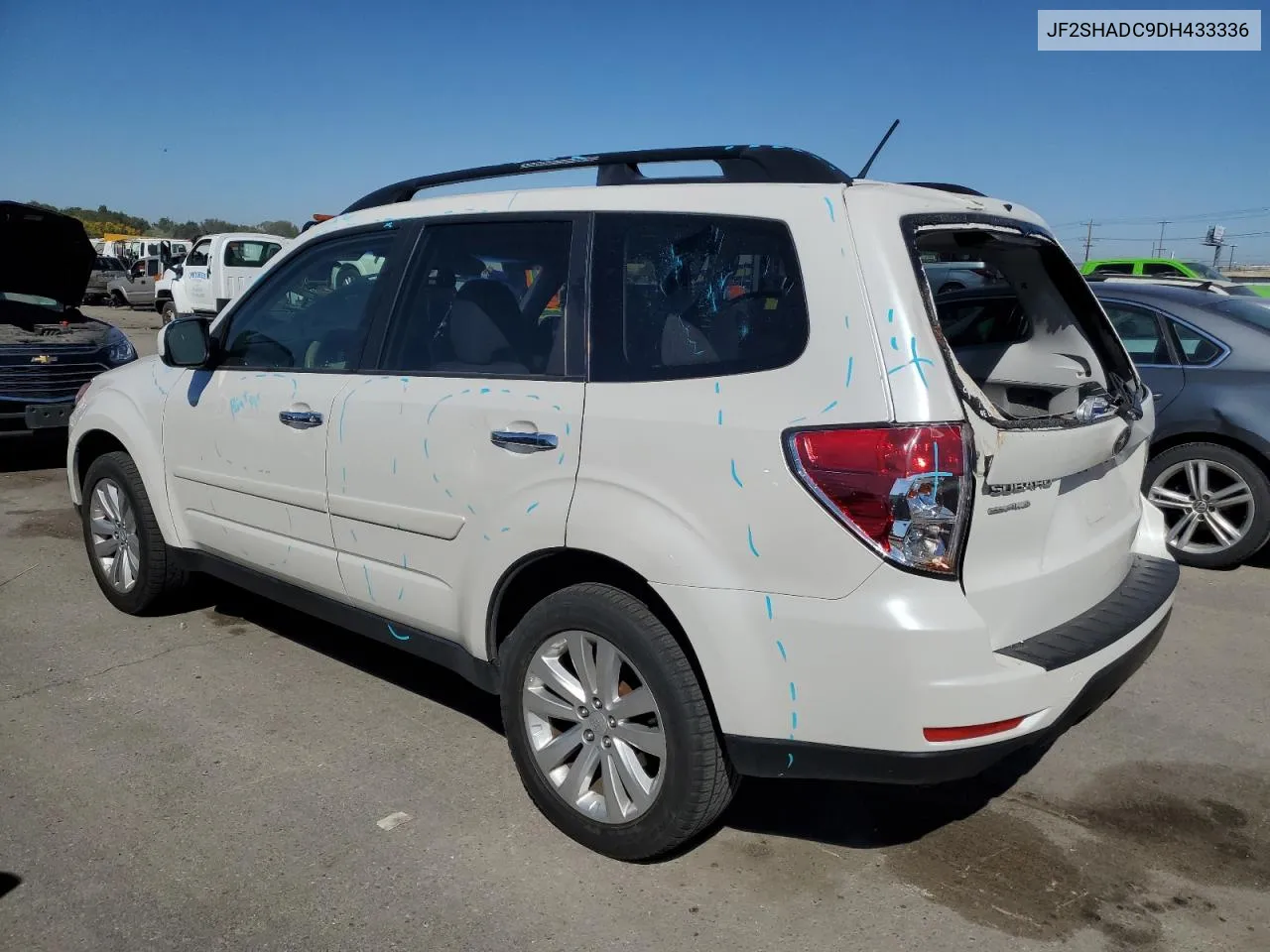 JF2SHADC9DH433336 2013 Subaru Forester 2.5X Premium