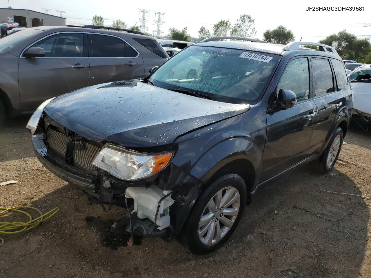 2013 Subaru Forester Touring VIN: JF2SHAGC3DH439581 Lot: 69510144