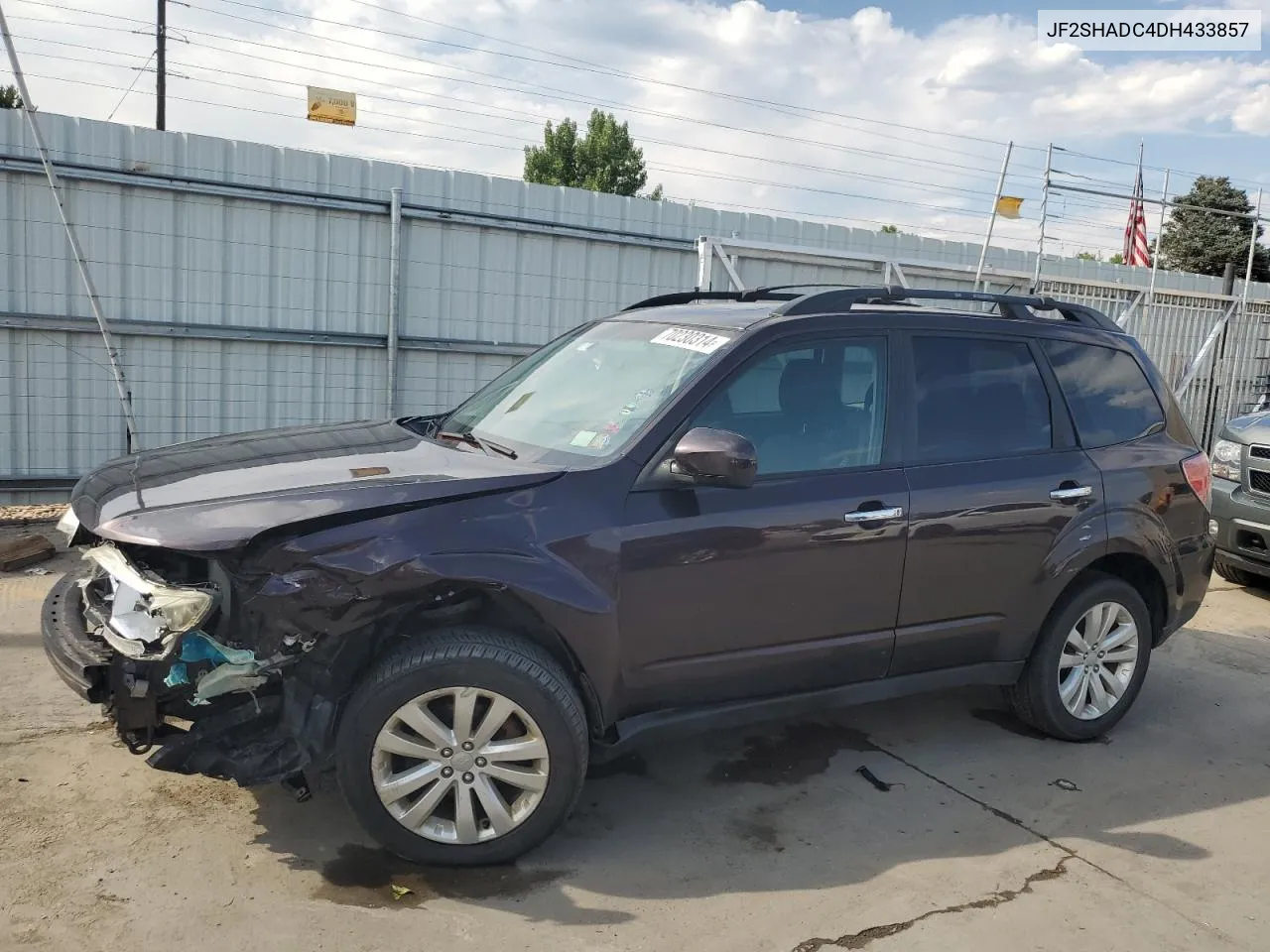 JF2SHADC4DH433857 2013 Subaru Forester 2.5X Premium