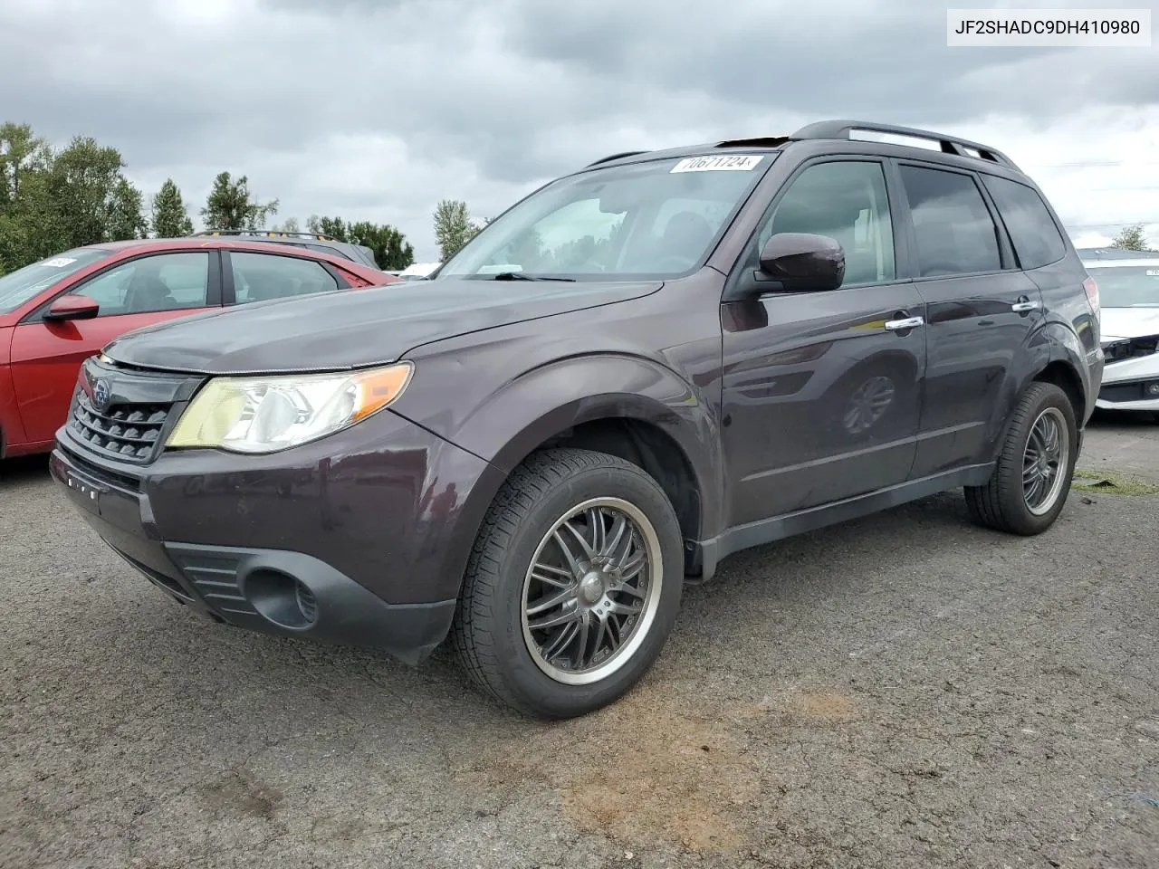 2013 Subaru Forester 2.5X Premium VIN: JF2SHADC9DH410980 Lot: 70671724