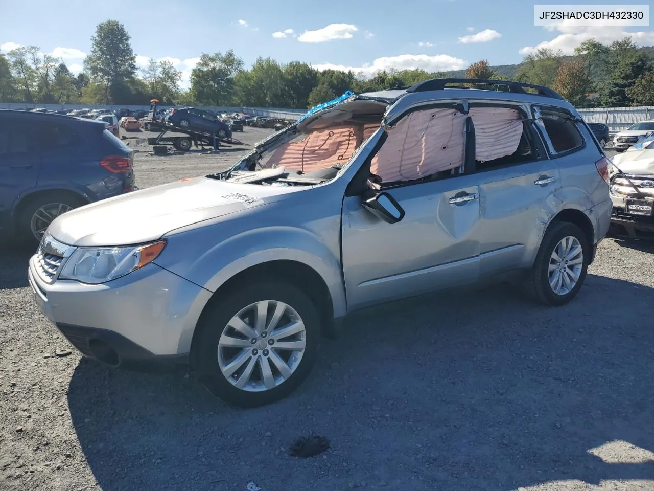 2013 Subaru Forester 2.5X Premium VIN: JF2SHADC3DH432330 Lot: 70955154