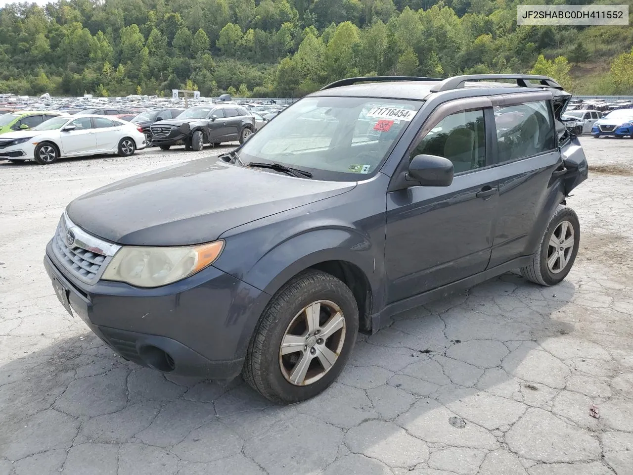 JF2SHABC0DH411552 2013 Subaru Forester 2.5X