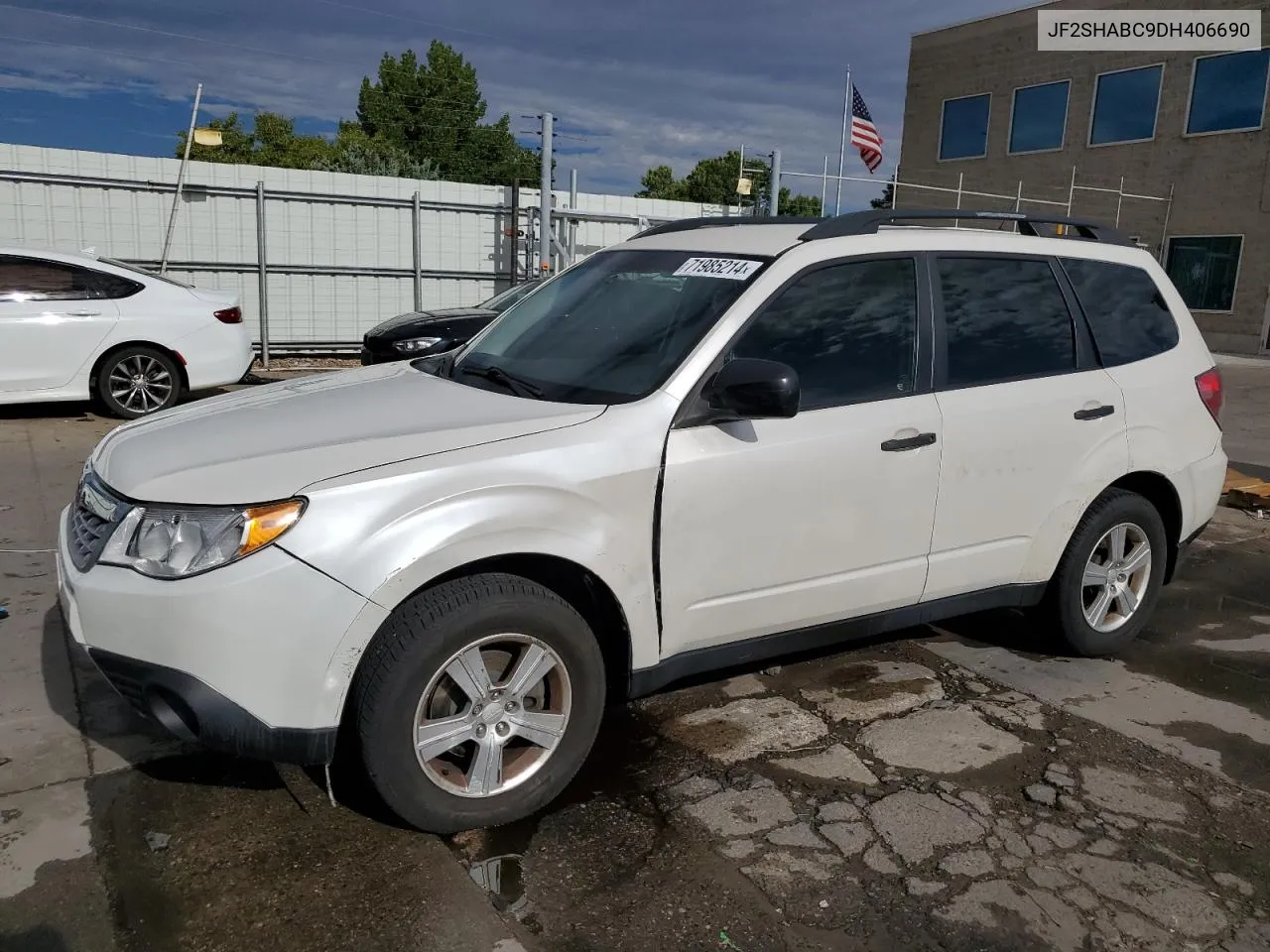 2013 Subaru Forester 2.5X VIN: JF2SHABC9DH406690 Lot: 71985214