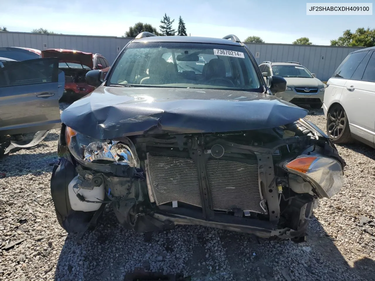 2013 Subaru Forester 2.5X VIN: JF2SHABCXDH409100 Lot: 73670214