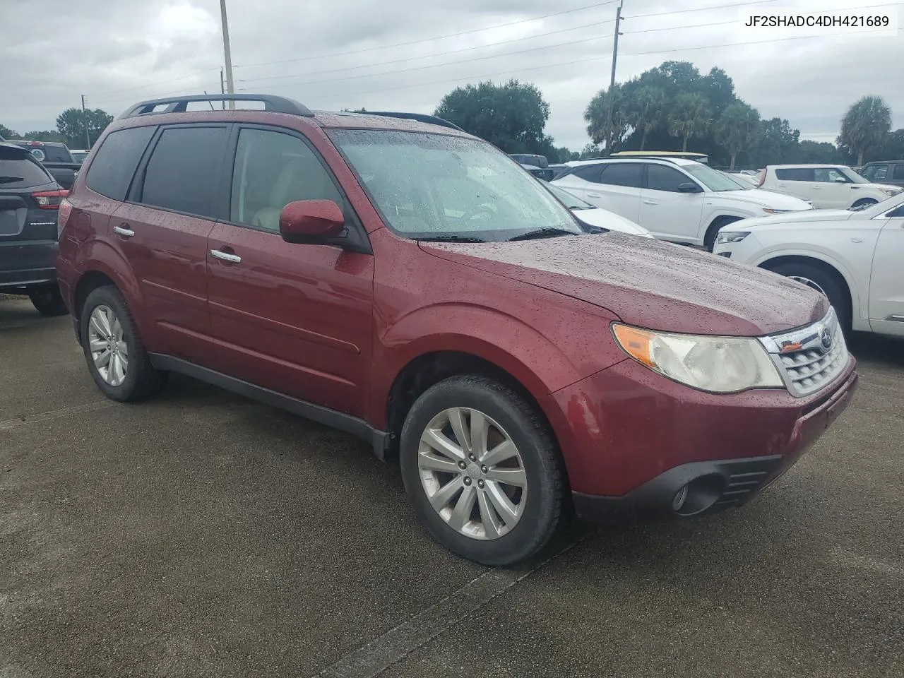 2013 Subaru Forester 2.5X Premium VIN: JF2SHADC4DH421689 Lot: 75001184