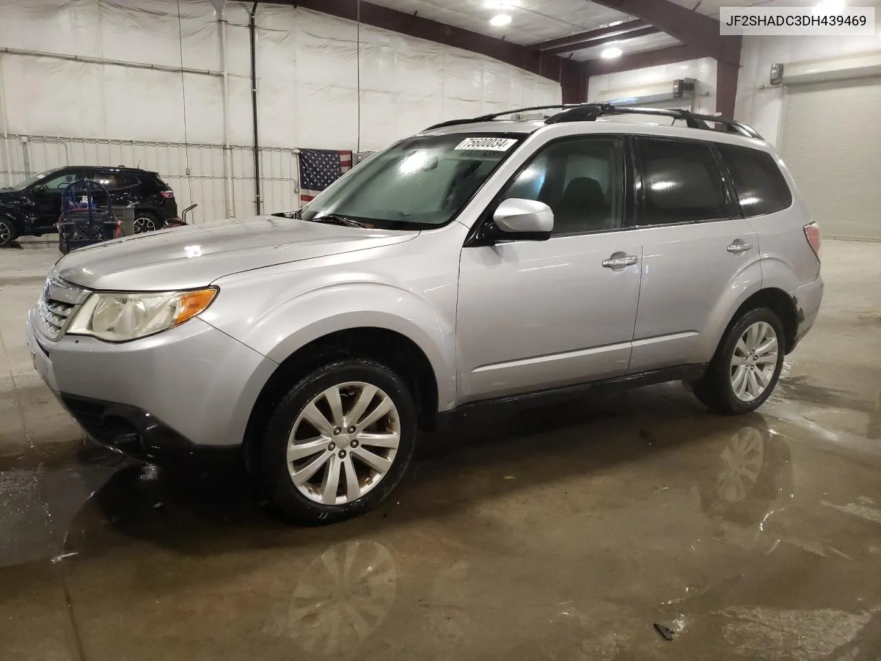 2013 Subaru Forester 2.5X Premium VIN: JF2SHADC3DH439469 Lot: 75600034