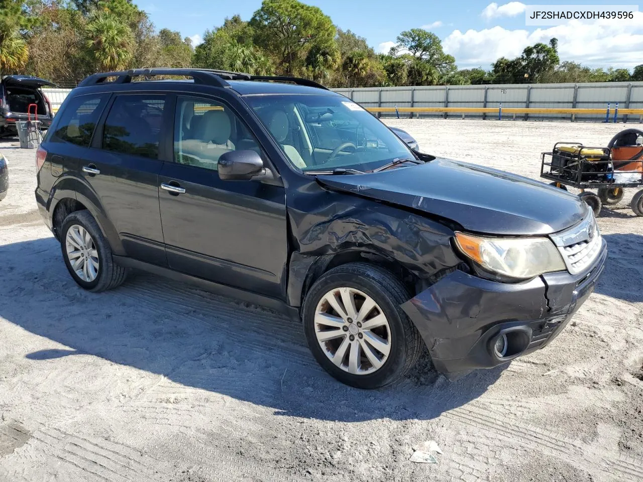 2013 Subaru Forester 2.5X Premium VIN: JF2SHADCXDH439596 Lot: 77968064