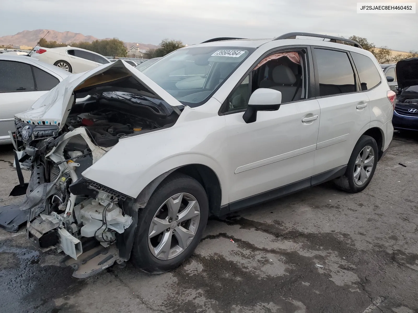 JF2SJAEC8EH460452 2014 Subaru Forester 2.5I Premium