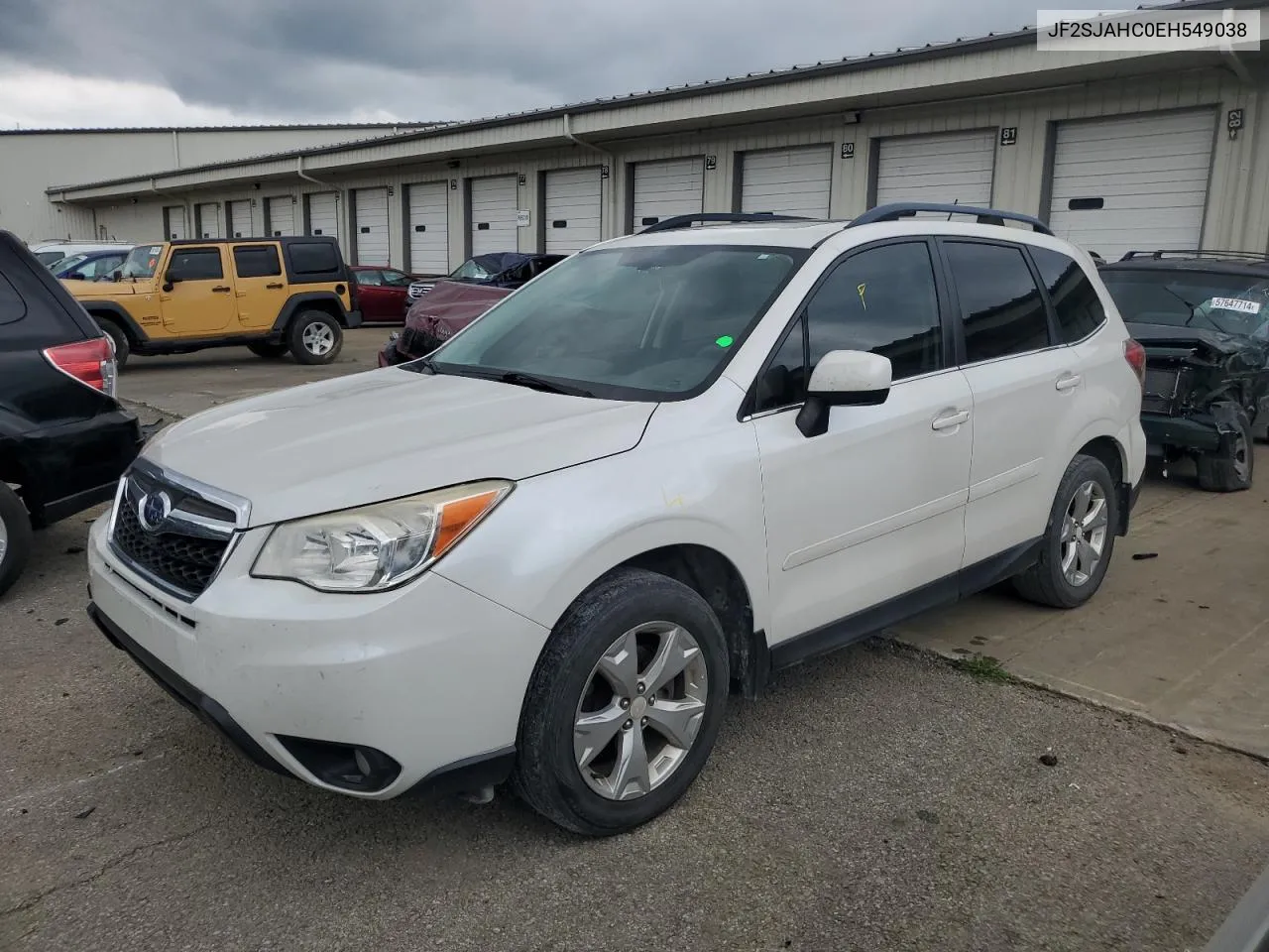 2014 Subaru Forester 2.5I Limited VIN: JF2SJAHC0EH549038 Lot: 57259594