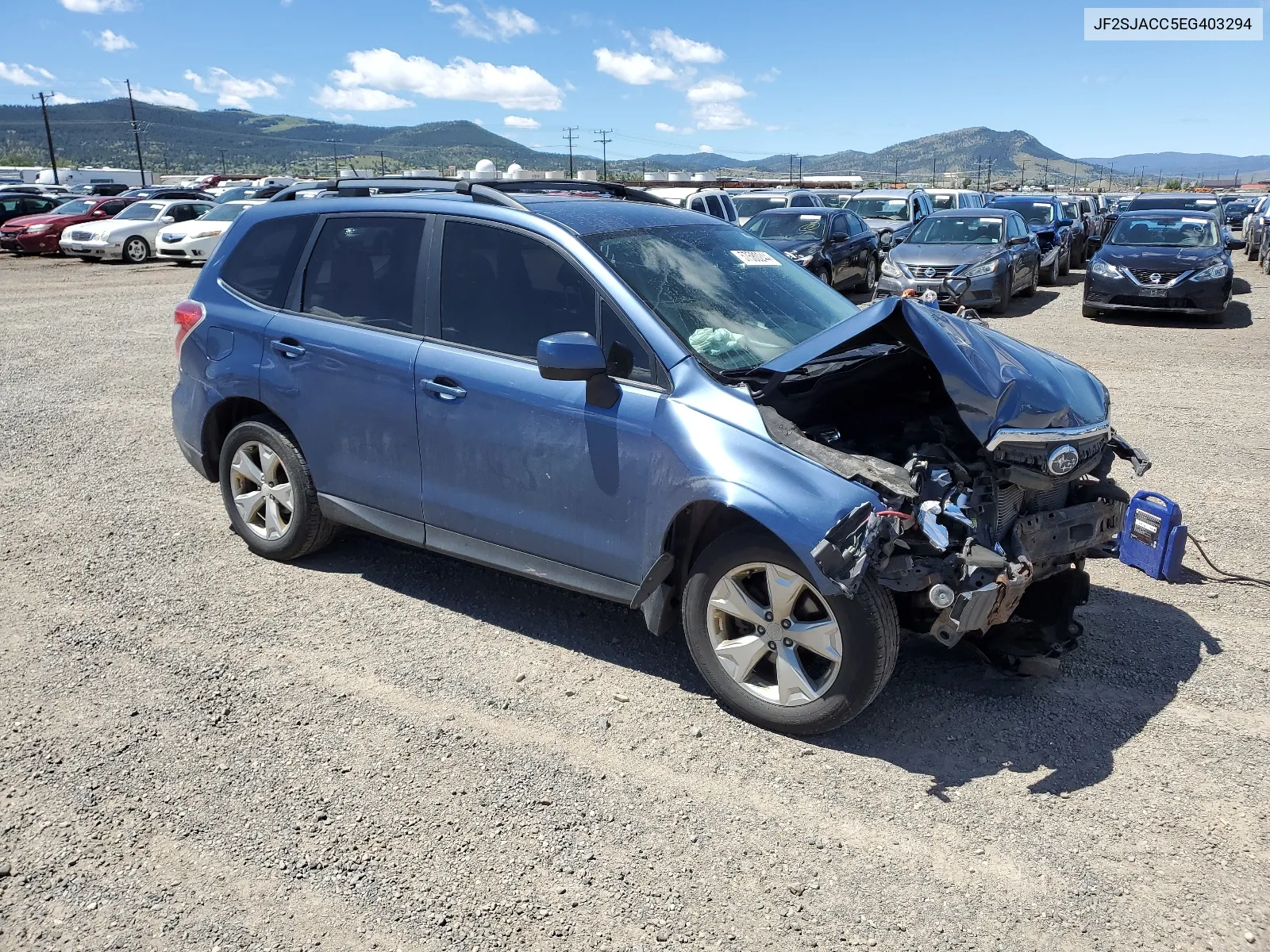 2014 Subaru Forester 2.5I Premium VIN: JF2SJACC5EG403294 Lot: 57580244