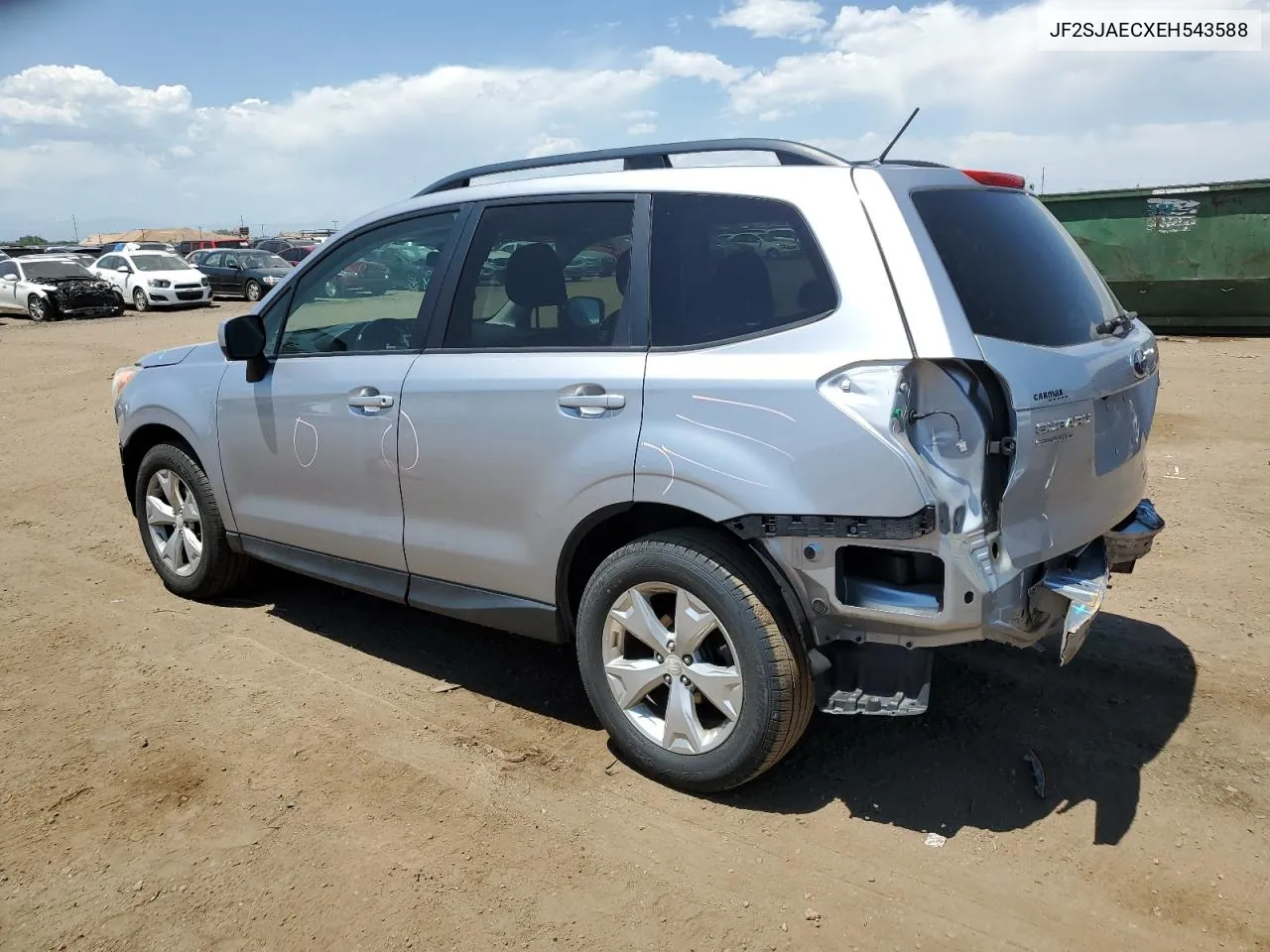 2014 Subaru Forester 2.5I Premium VIN: JF2SJAECXEH543588 Lot: 58878864