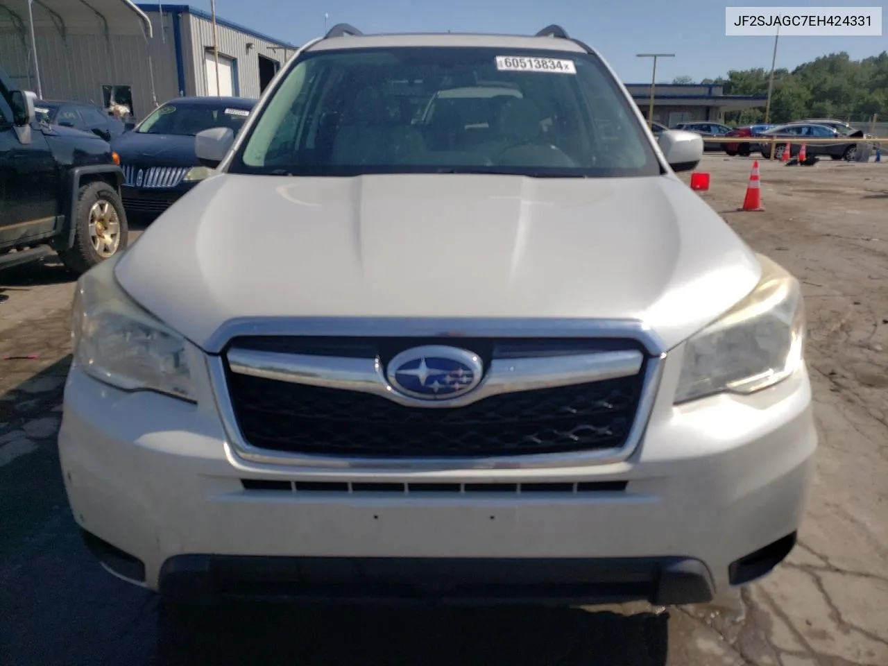 2014 Subaru Forester 2.5I Premium VIN: JF2SJAGC7EH424331 Lot: 60513834