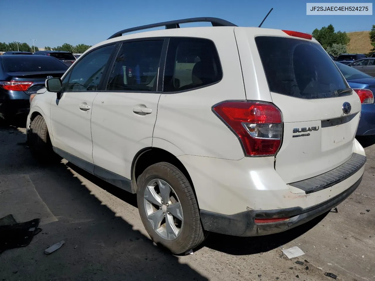 2014 Subaru Forester 2.5I Premium VIN: JF2SJAEC4EH524275 Lot: 61081004