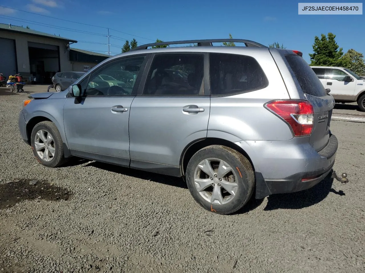 2014 Subaru Forester 2.5I Premium VIN: JF2SJAEC0EH458470 Lot: 61682324