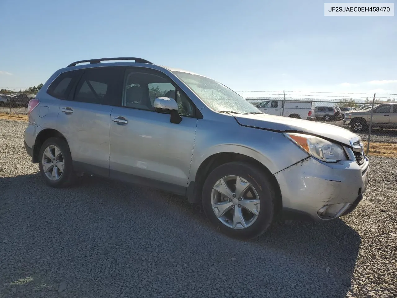 2014 Subaru Forester 2.5I Premium VIN: JF2SJAEC0EH458470 Lot: 61682324