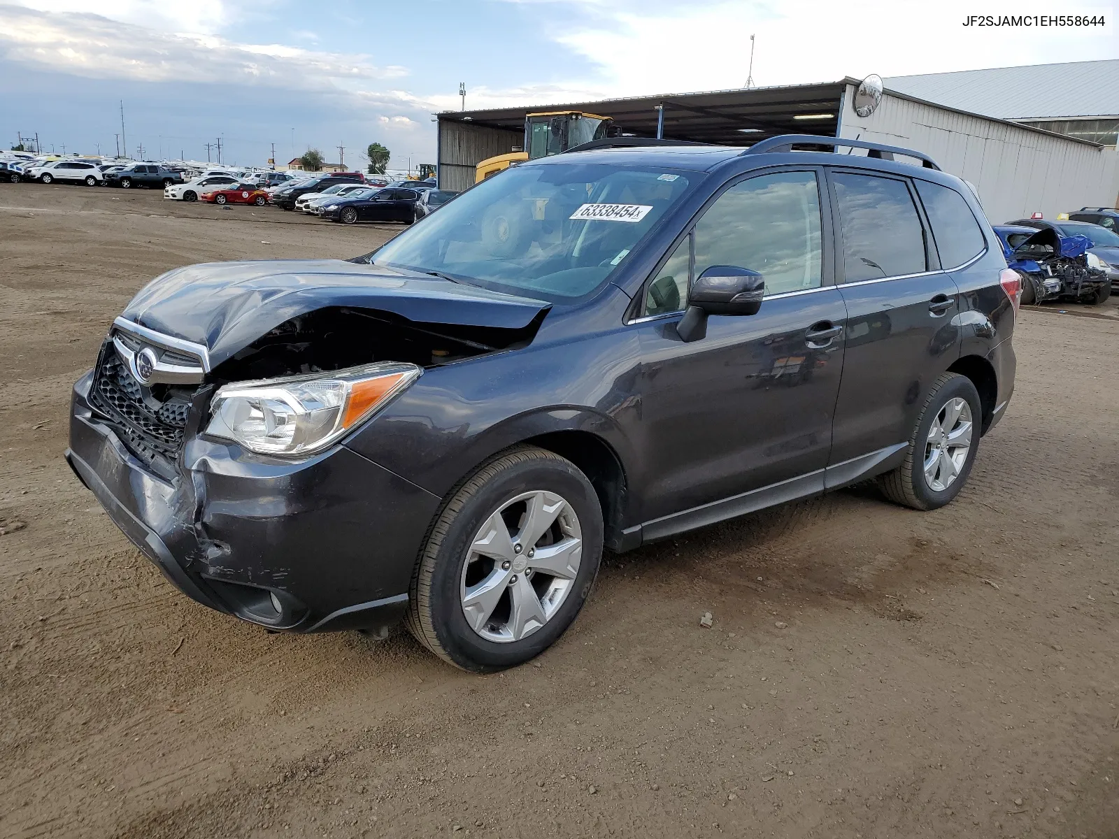 JF2SJAMC1EH558644 2014 Subaru Forester 2.5I Touring