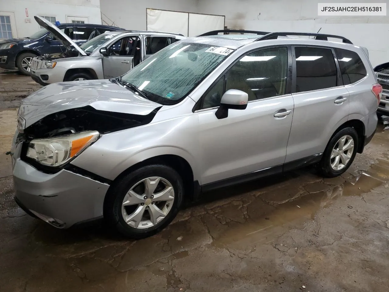 2014 Subaru Forester 2.5I Limited VIN: JF2SJAHC2EH516381 Lot: 64161914