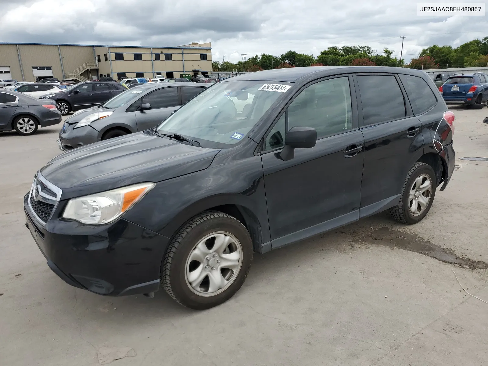 2014 Subaru Forester 2.5I VIN: JF2SJAAC8EH480867 Lot: 65035404