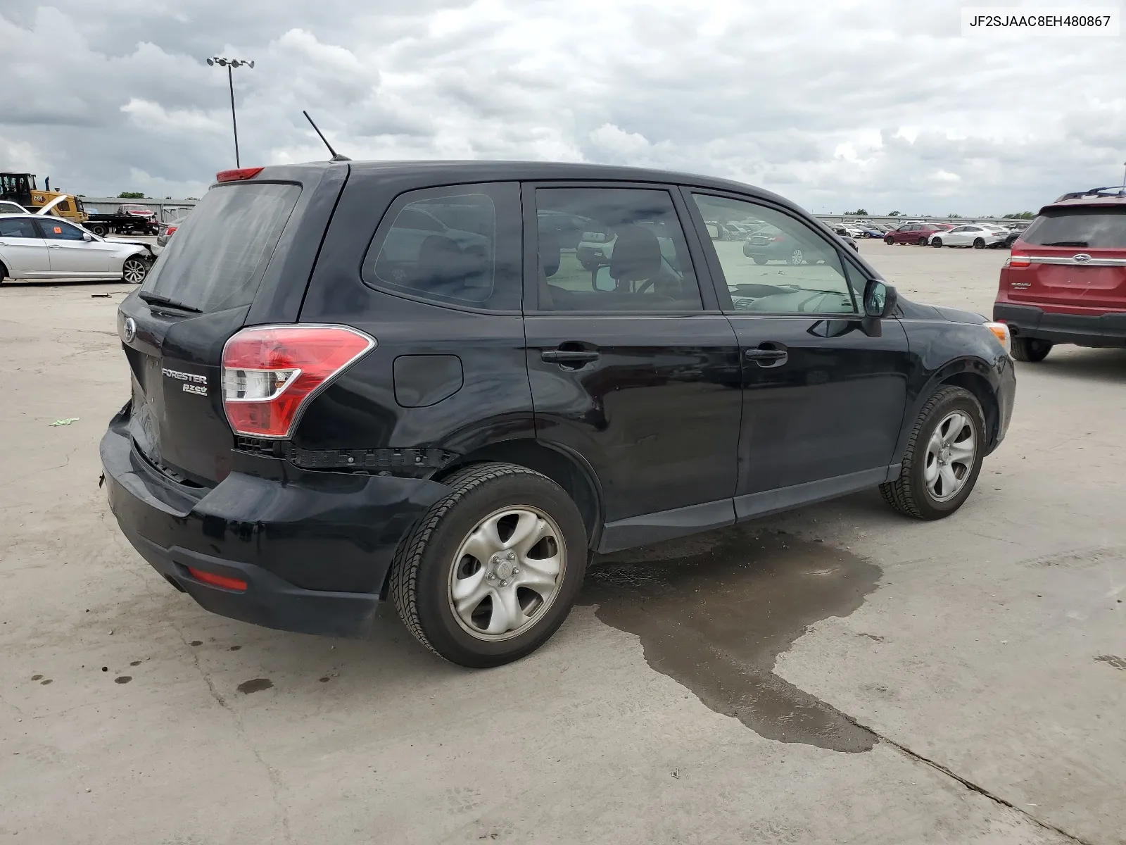 2014 Subaru Forester 2.5I VIN: JF2SJAAC8EH480867 Lot: 65035404