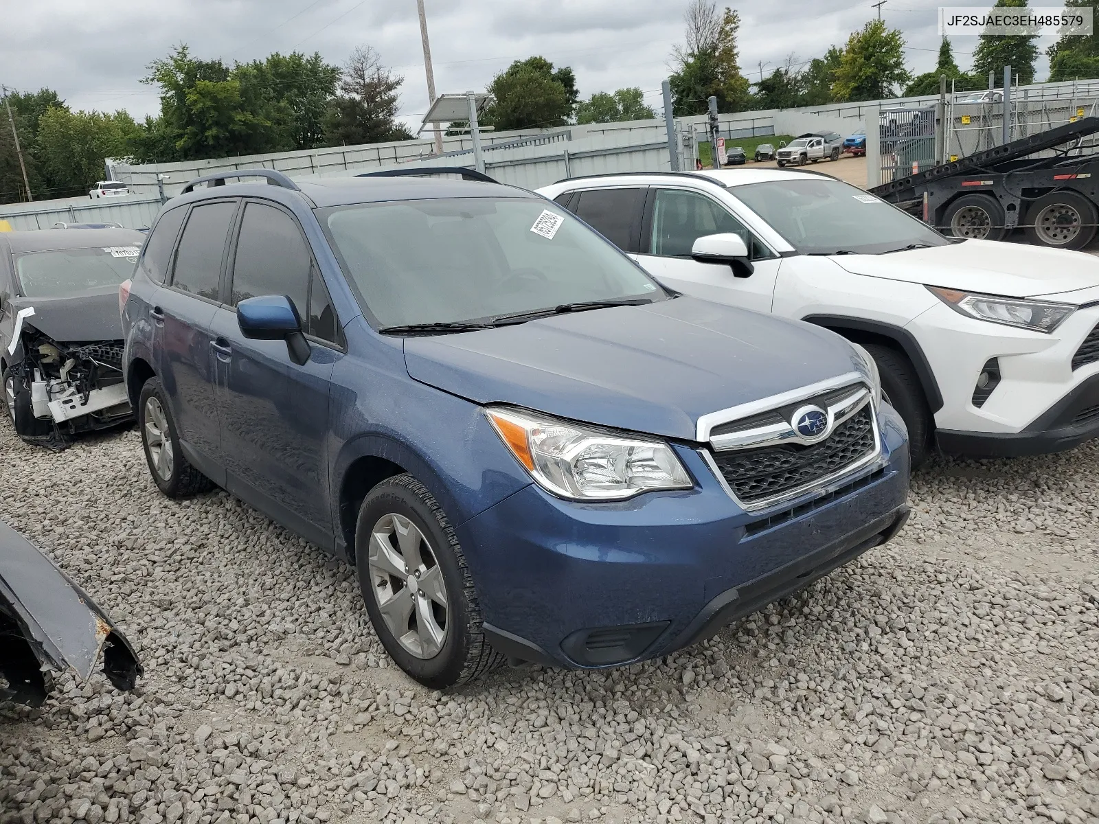 2014 Subaru Forester 2.5I Premium VIN: JF2SJAEC3EH485579 Lot: 65725294