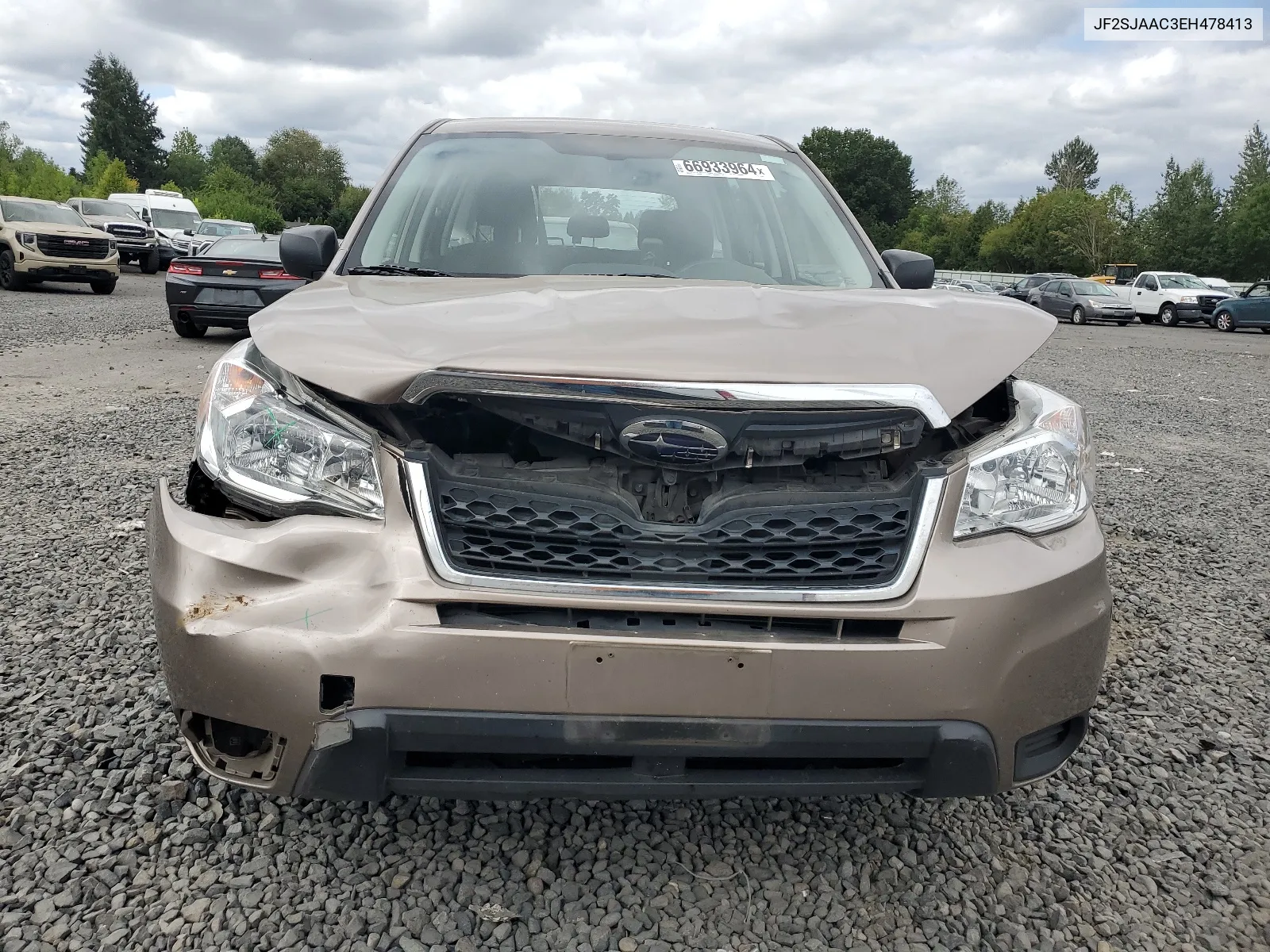 JF2SJAAC3EH478413 2014 Subaru Forester 2.5I