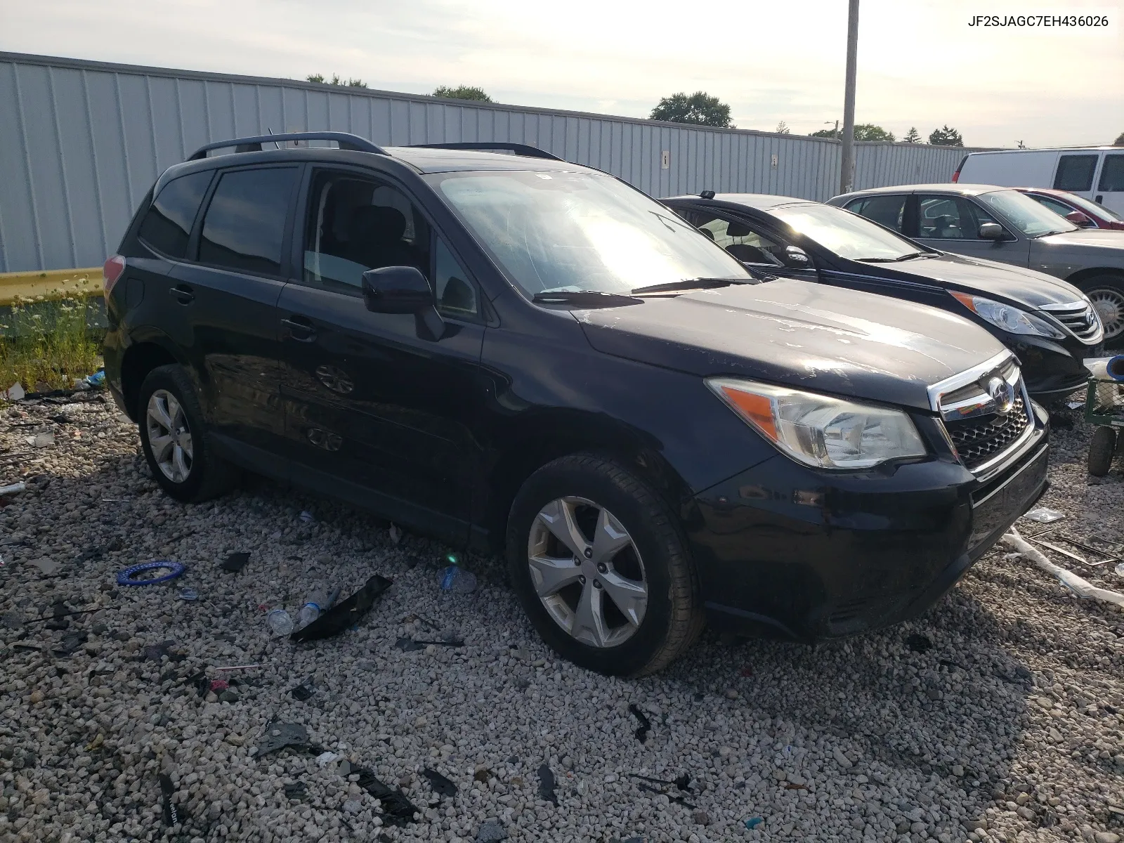 2014 Subaru Forester 2.5I Premium VIN: JF2SJAGC7EH436026 Lot: 66973364