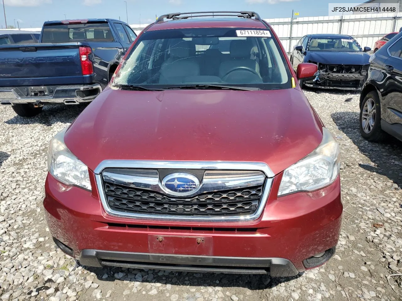 JF2SJAMC5EH414448 2014 Subaru Forester 2.5I Touring