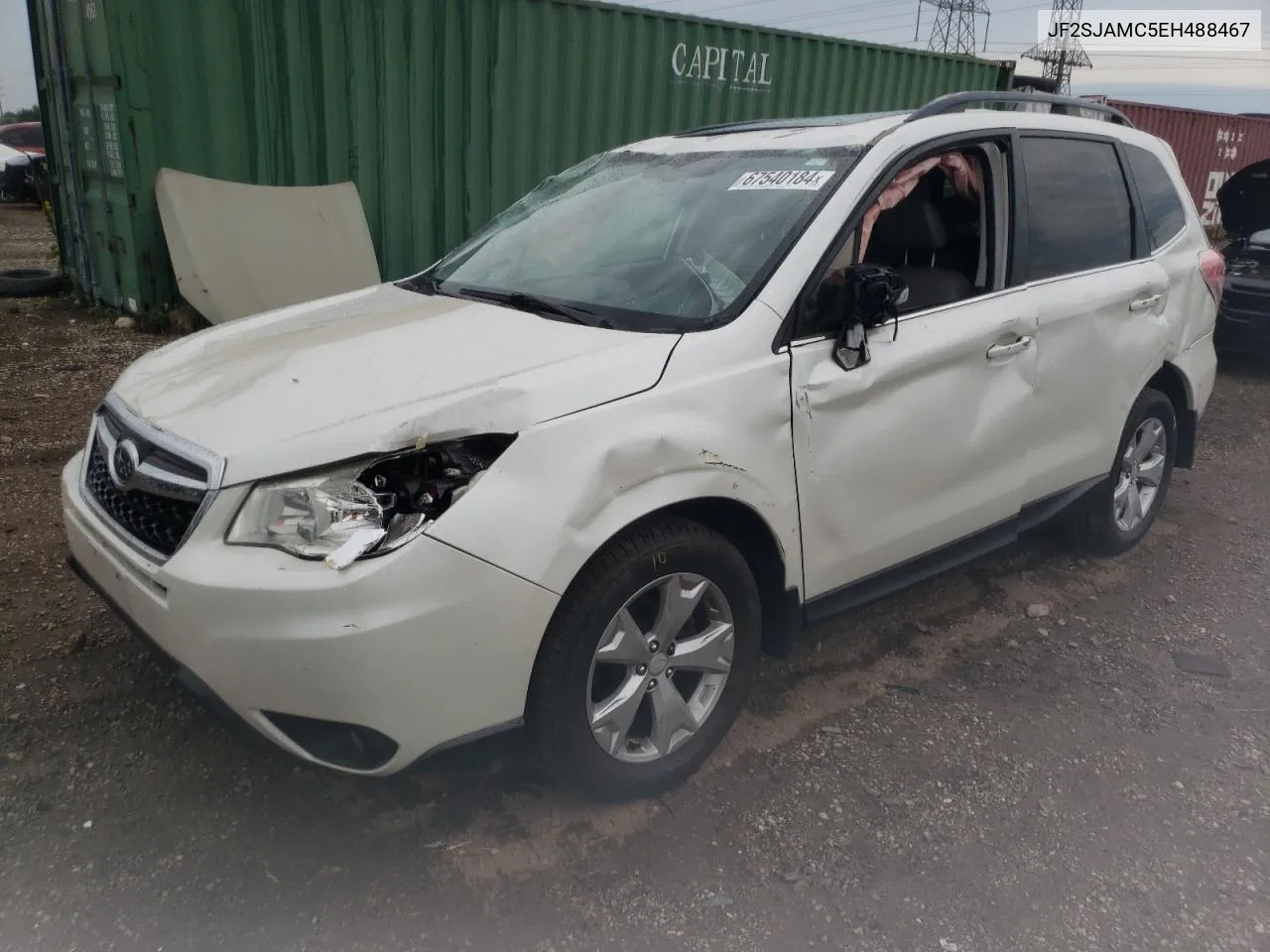 JF2SJAMC5EH488467 2014 Subaru Forester 2.5I Touring