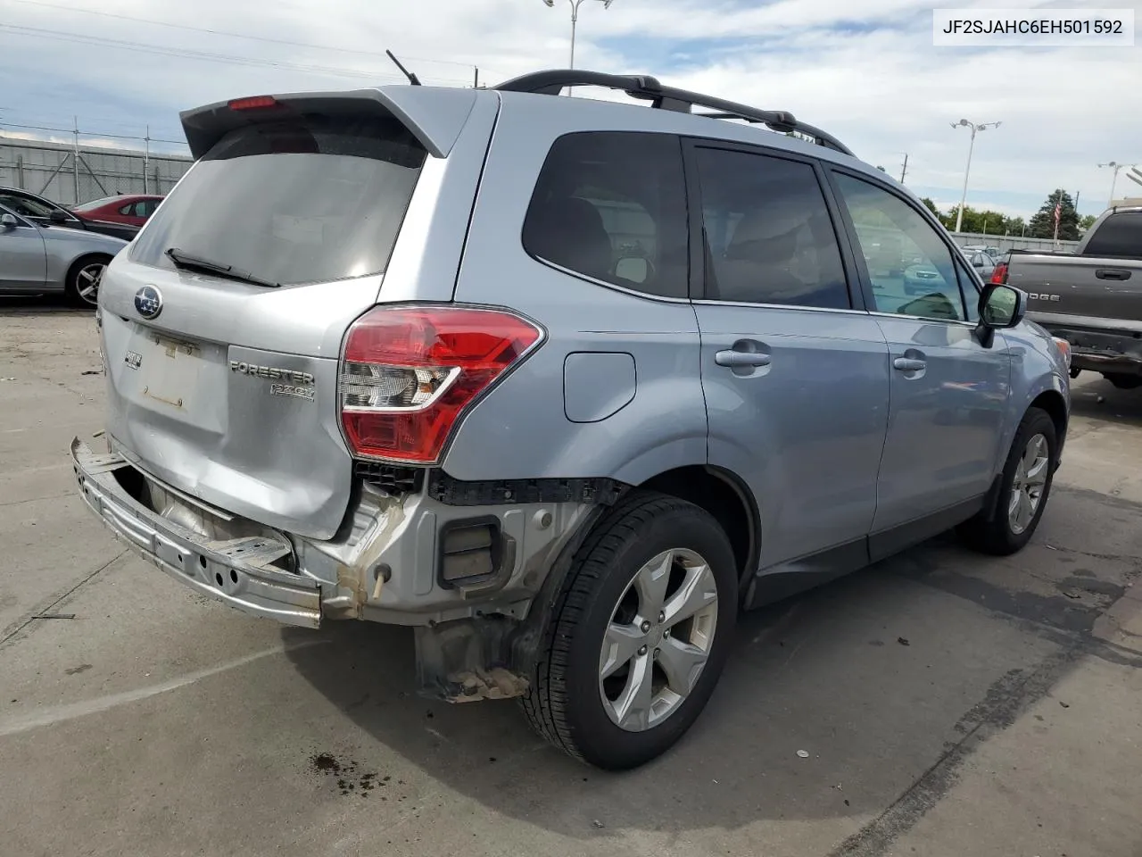 2014 Subaru Forester 2.5I Limited VIN: JF2SJAHC6EH501592 Lot: 68545024