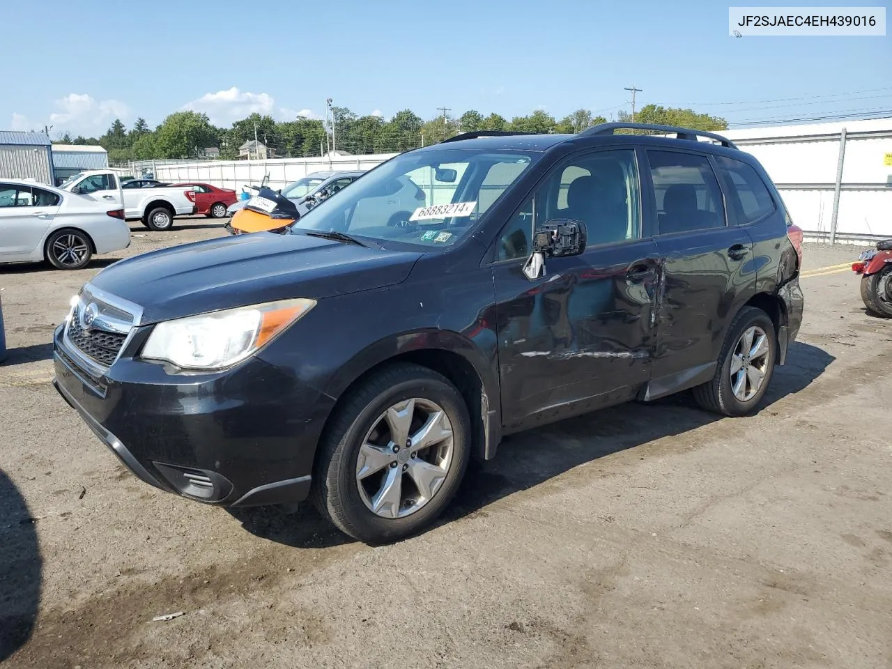 2014 Subaru Forester 2.5I Premium VIN: JF2SJAEC4EH439016 Lot: 68883214