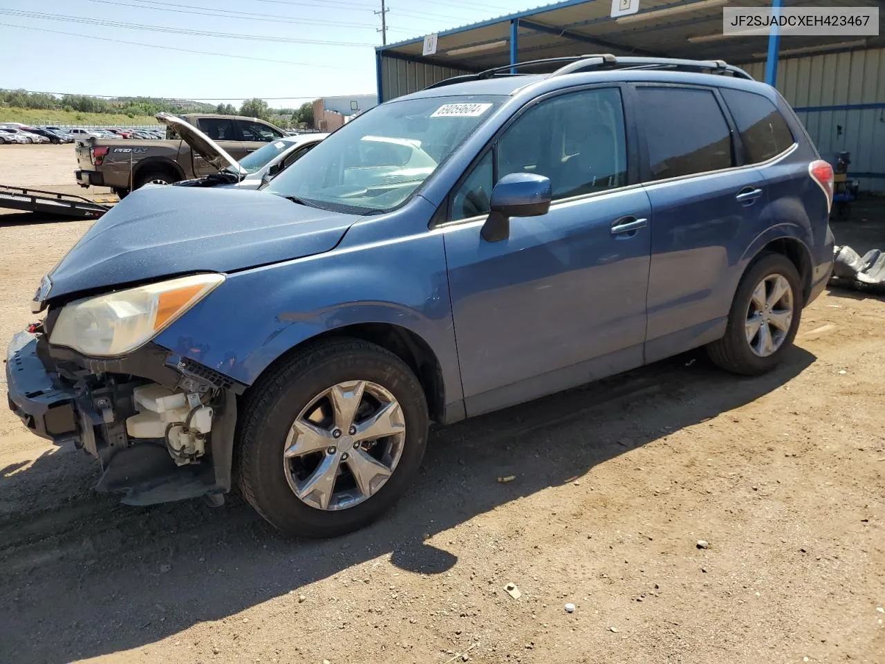 2014 Subaru Forester 2.5I Premium VIN: JF2SJADCXEH423467 Lot: 69059604