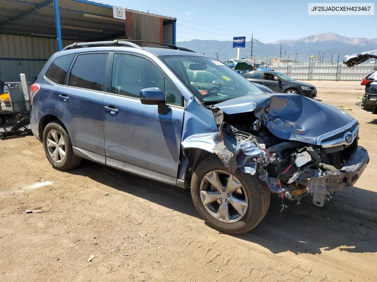 2014 Subaru Forester 2.5I Premium VIN: JF2SJADCXEH423467 Lot: 69059604