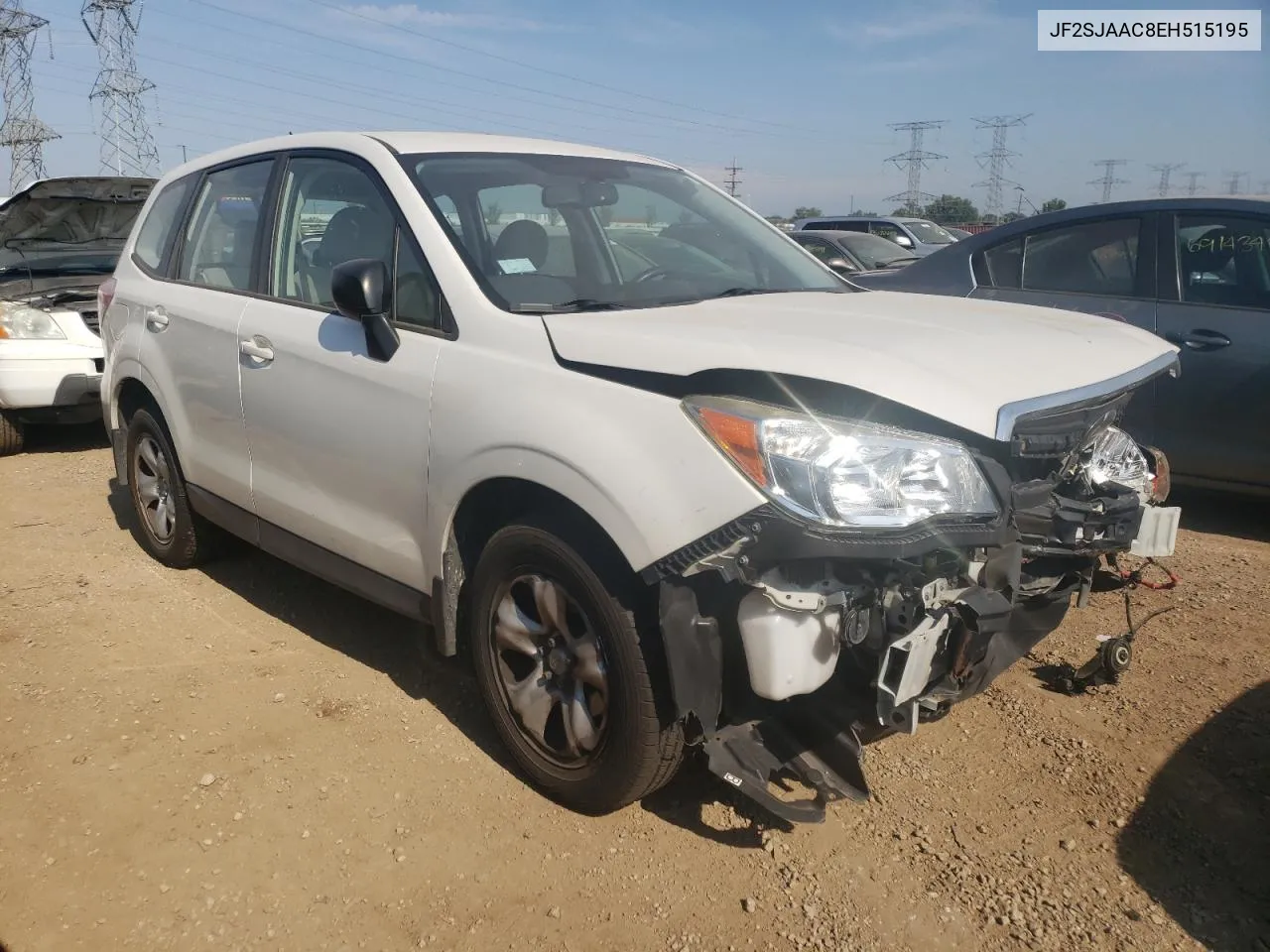 2014 Subaru Forester 2.5I VIN: JF2SJAAC8EH515195 Lot: 69121514