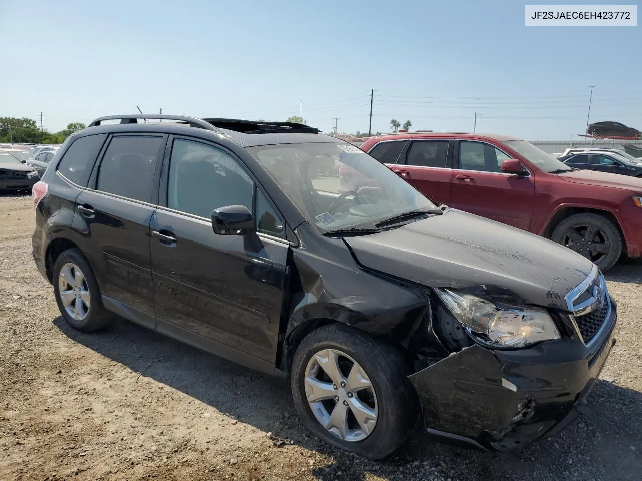 2014 Subaru Forester 2.5I Premium VIN: JF2SJAEC6EH423772 Lot: 69180174