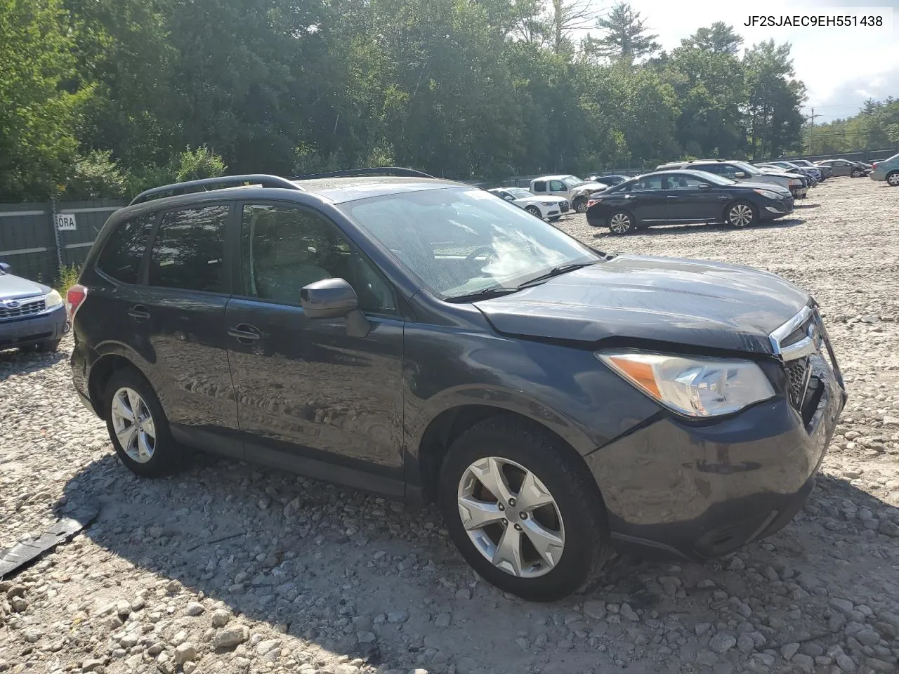 2014 Subaru Forester 2.5I Premium VIN: JF2SJAEC9EH551438 Lot: 69212864