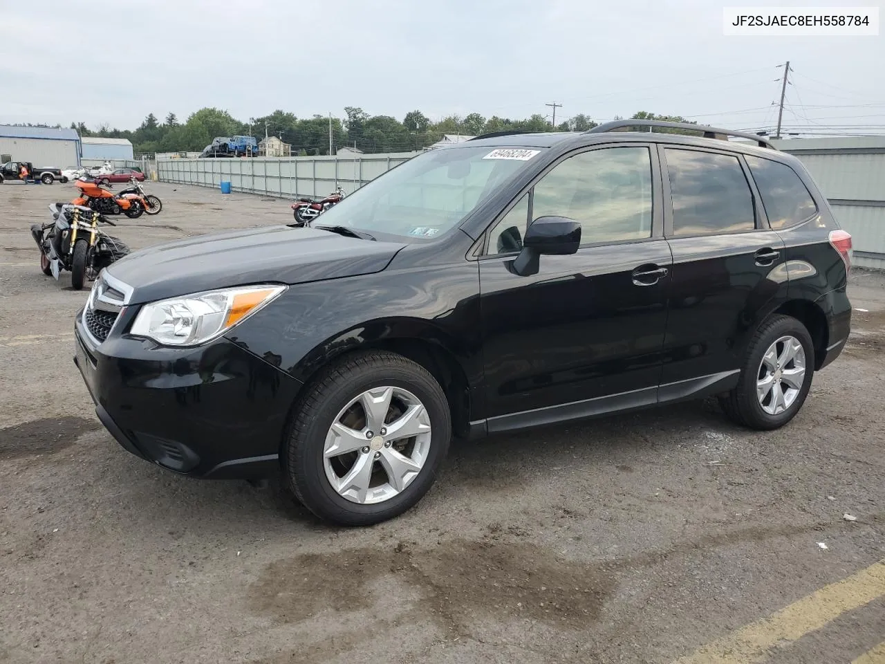 2014 Subaru Forester 2.5I Premium VIN: JF2SJAEC8EH558784 Lot: 69468204