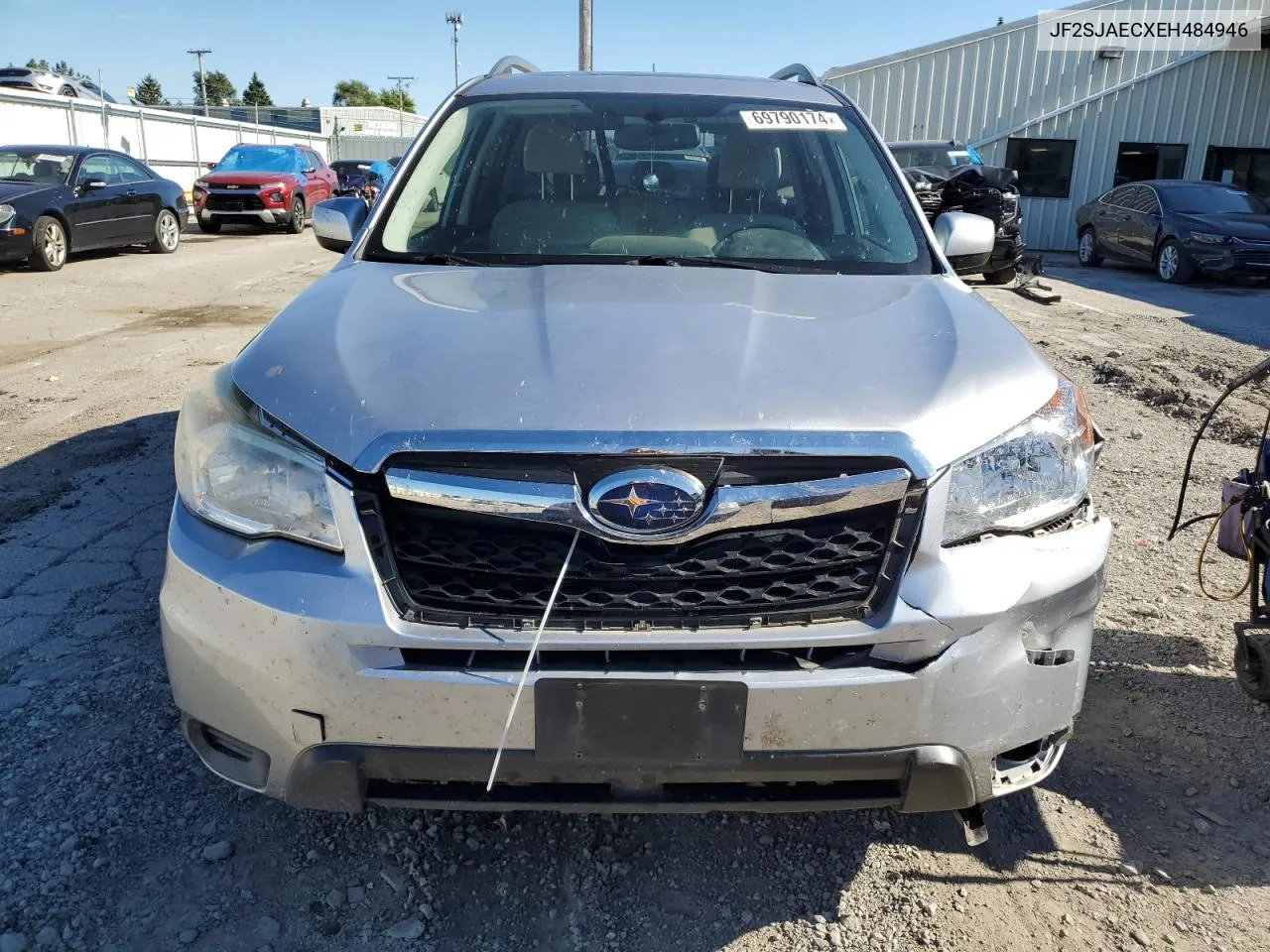 2014 Subaru Forester 2.5I Premium VIN: JF2SJAECXEH484946 Lot: 69790174