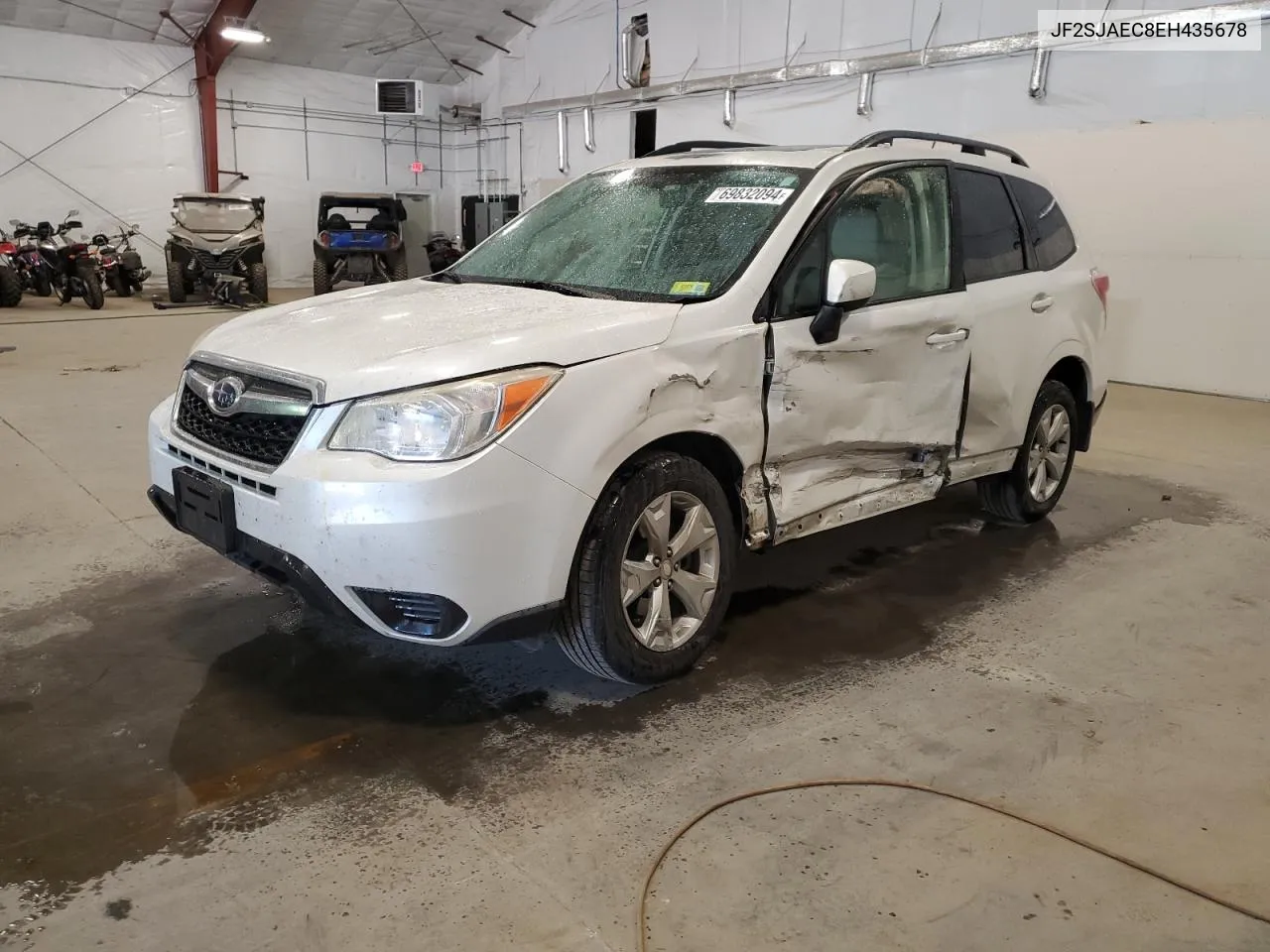 2014 Subaru Forester 2.5I Premium VIN: JF2SJAEC8EH435678 Lot: 69832094